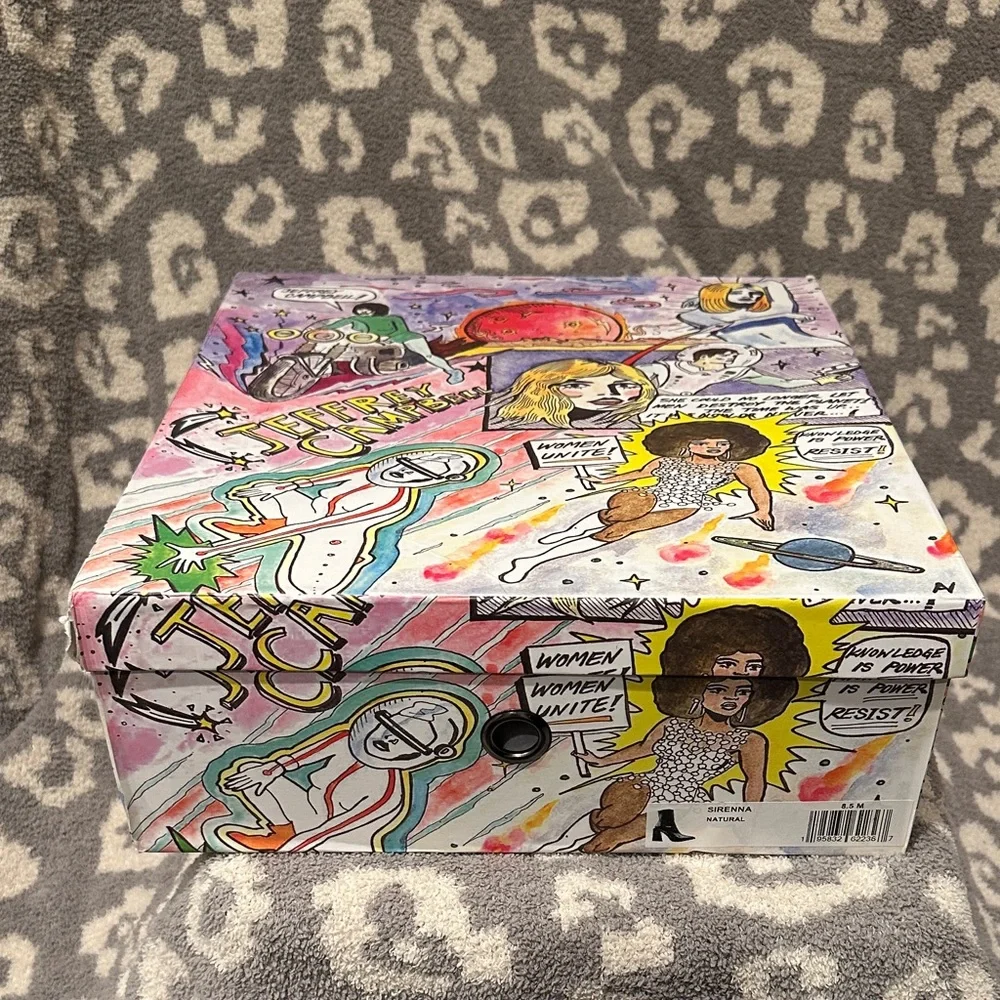 Jeffrey Campbell Sirenna Booties 👢👢 in Natural 😍😍  New & Never Worn 😍😍 - Picture 15 of 17